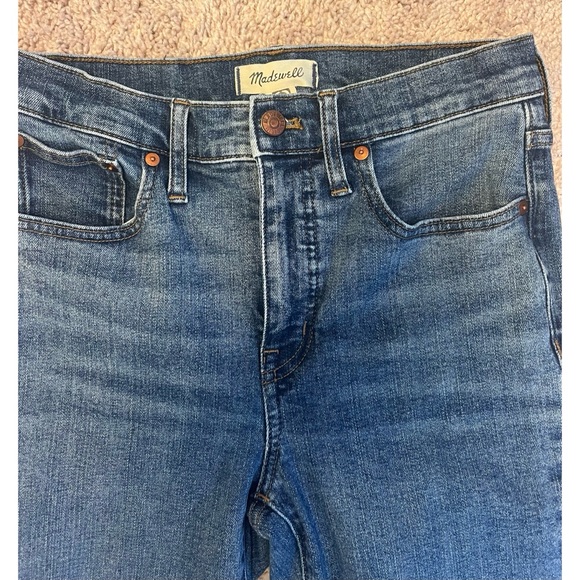 Madewell Cali Demi-Boot Cropped Jeans Size 27Petite - Picture 6 of 9